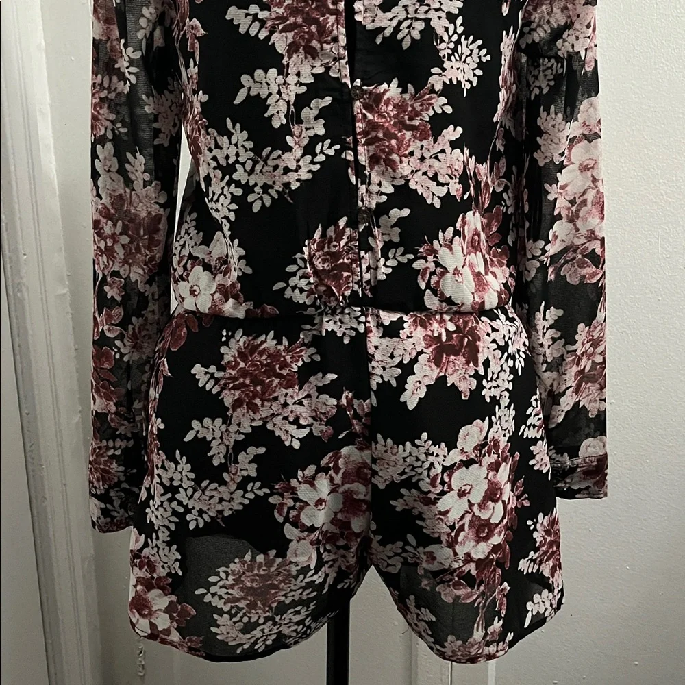Free People Float Away Long Sleeve Romper - Picture 13 of 16